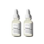 Serum layering guide featuring The Ordinary Hyaluronic Acid 2% + B5 and Niacinamide 10% + Zinc 1%