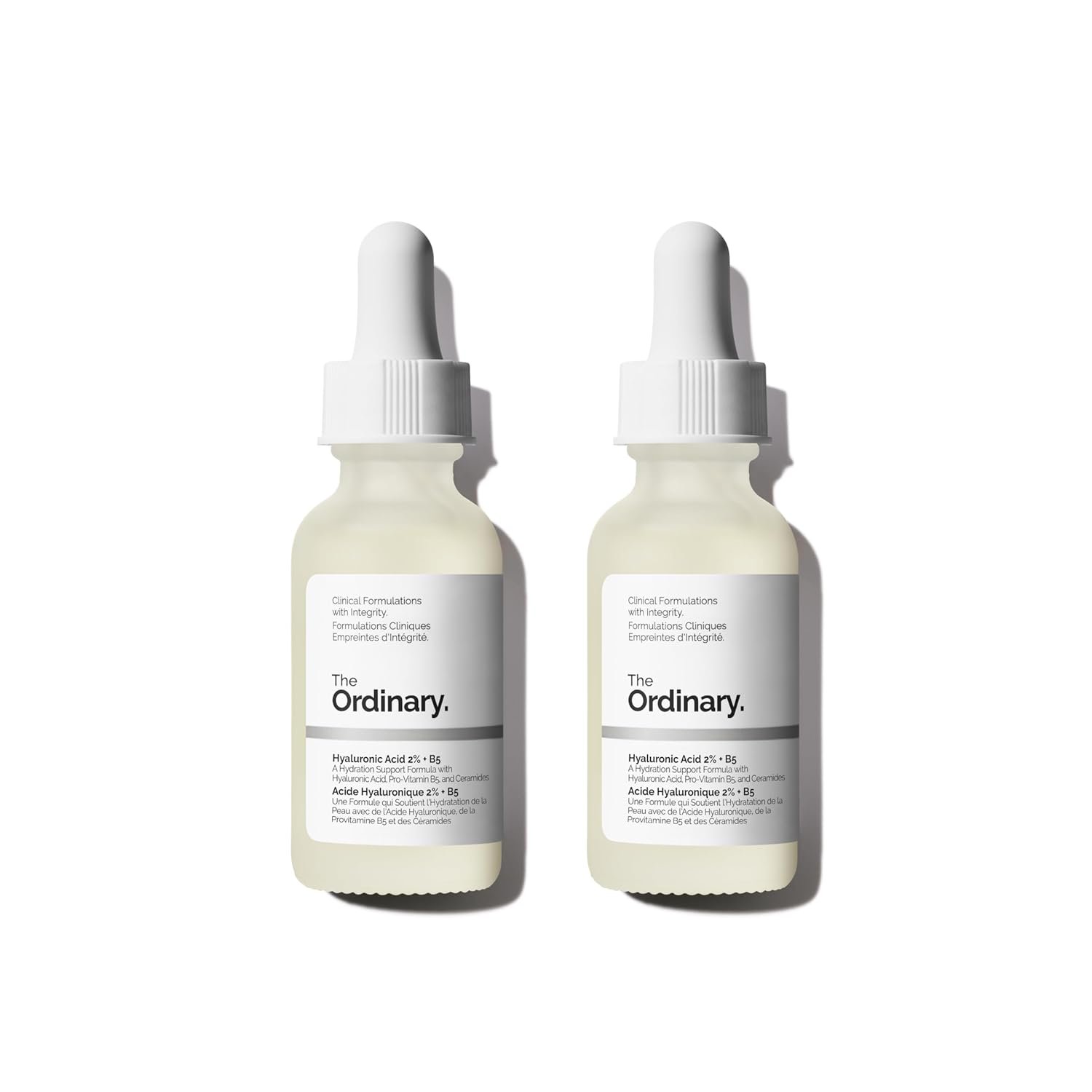 Serum layering guide featuring The Ordinary Hyaluronic Acid 2% + B5 and Niacinamide 10% + Zinc 1%