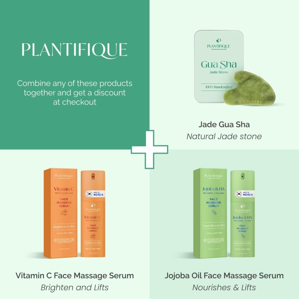 PLANTIFIQUE Gua Sha Review 2026. Is this Jade tool worth it? Best Budget Facial Sculptor. Natural Jade for Glowing Skin. Complete Guide & User Insights. Plantifique jade Gua Sha facial massage tool with packaging for skincare routine