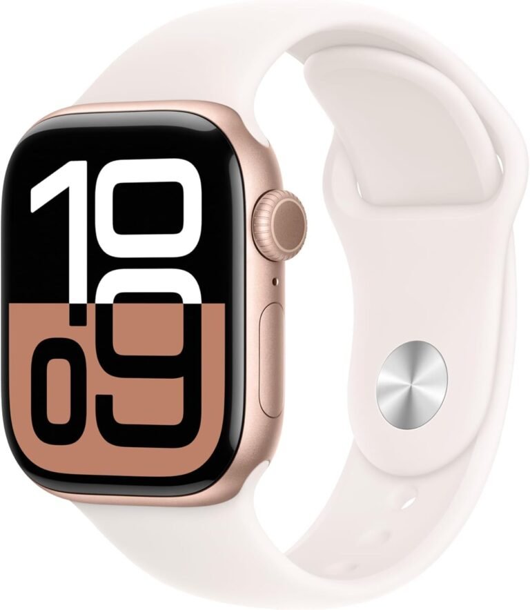 Apple Watch SE 3 [GPS + Cellular 40mm] Smartwatch with Starlight Aluminium Case with Starlight Sport Band - S/M. Fitness and Sleep Trackers, Heart Rate Monitor with AppleCare+ (2 Years)