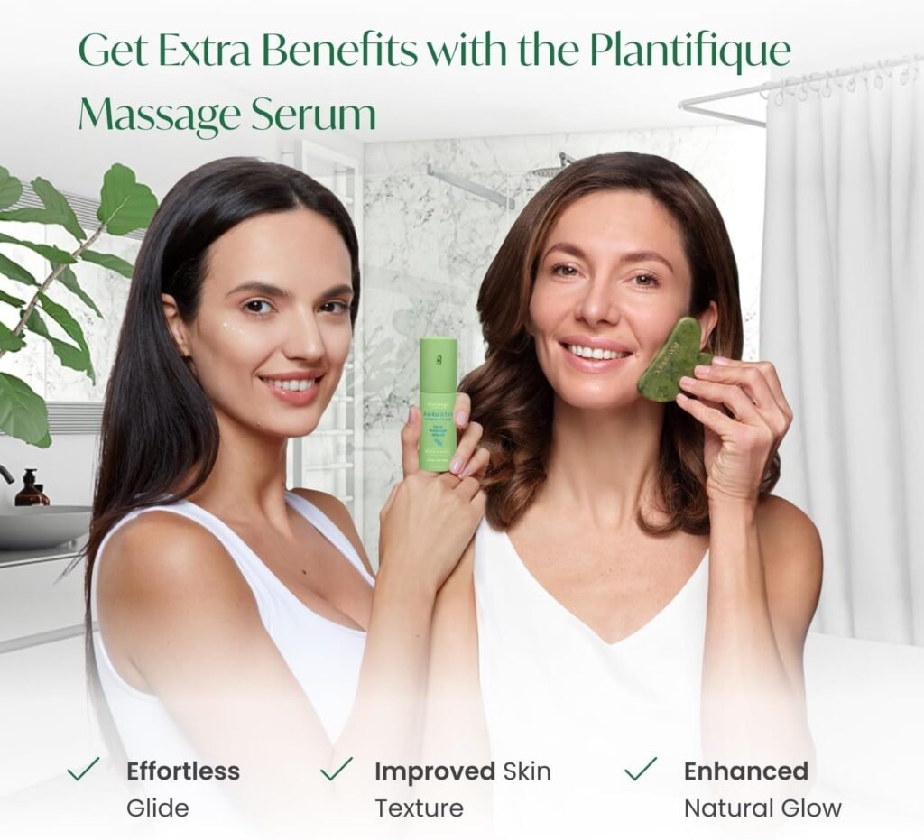 PLANTIFIQUE Gua Sha Review 2026. Is this Jade tool worth it? Best Budget Facial Sculptor. Natural Jade for Glowing Skin. Complete Guide & User Insights. Plantifique jade Gua Sha facial massage tool with packaging for skincare routine