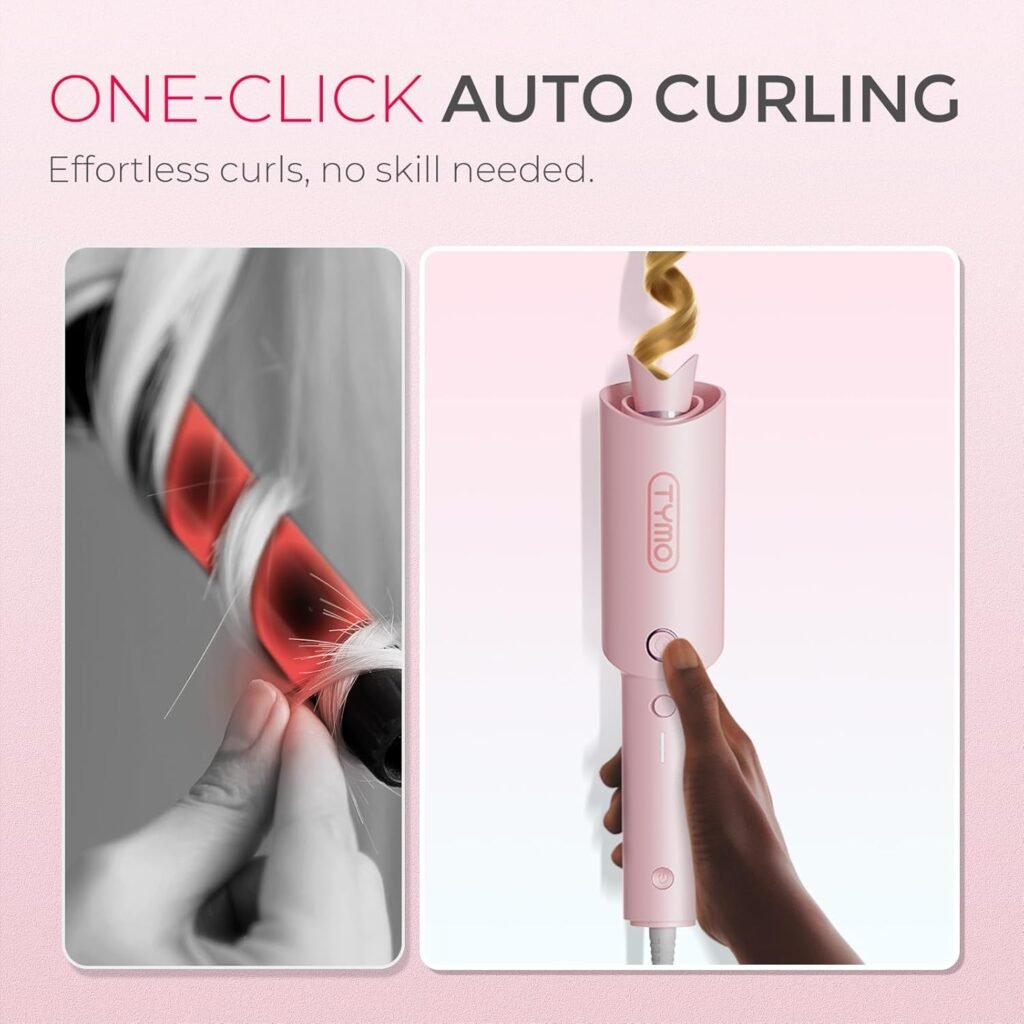 TYMO CURLPRO Review (Best Automatic Curling Iron for Beginners?) TYMO automatic hair curler: a lightweight styling tool designed for comfortable and easy hair curling
