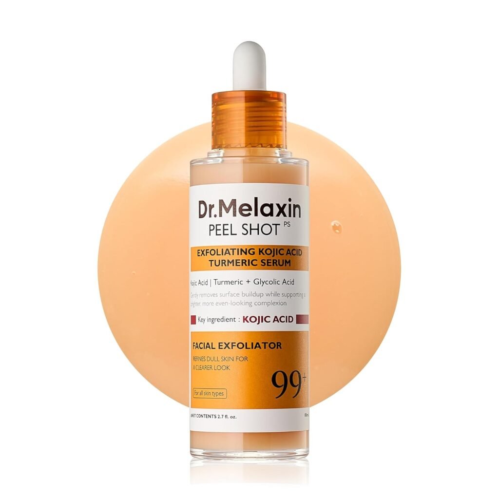 Dr. Melaxin Peel Shot Review 2026: Does This Kojic Acid & Turmeric Serum Really Fade Dark Spots? Dr. Melaxin Peel Shot exfoliating serum with kojic acid, turmeric, and glycolic acid for brighter skin