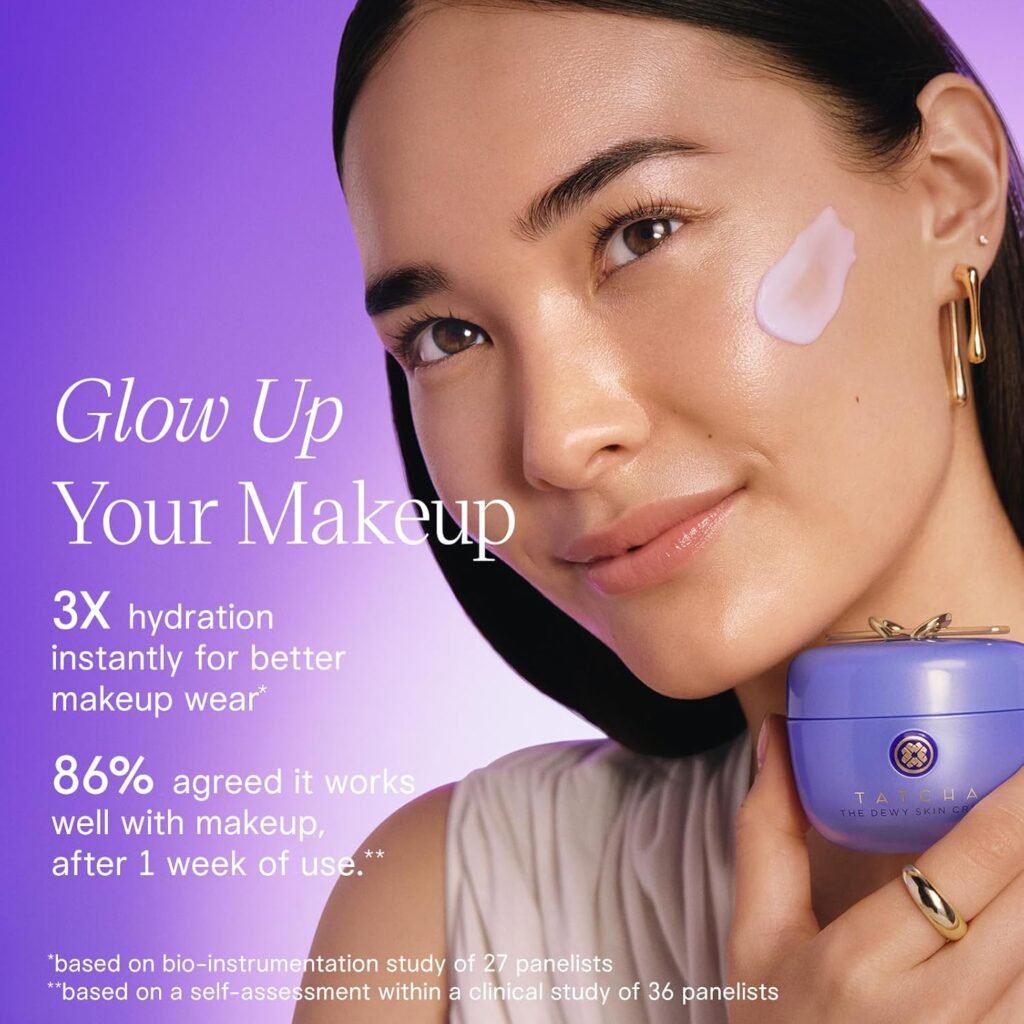 Tatcha The Dewy Skin Cream: rich hydrating moisturizer for glowing and plump skin