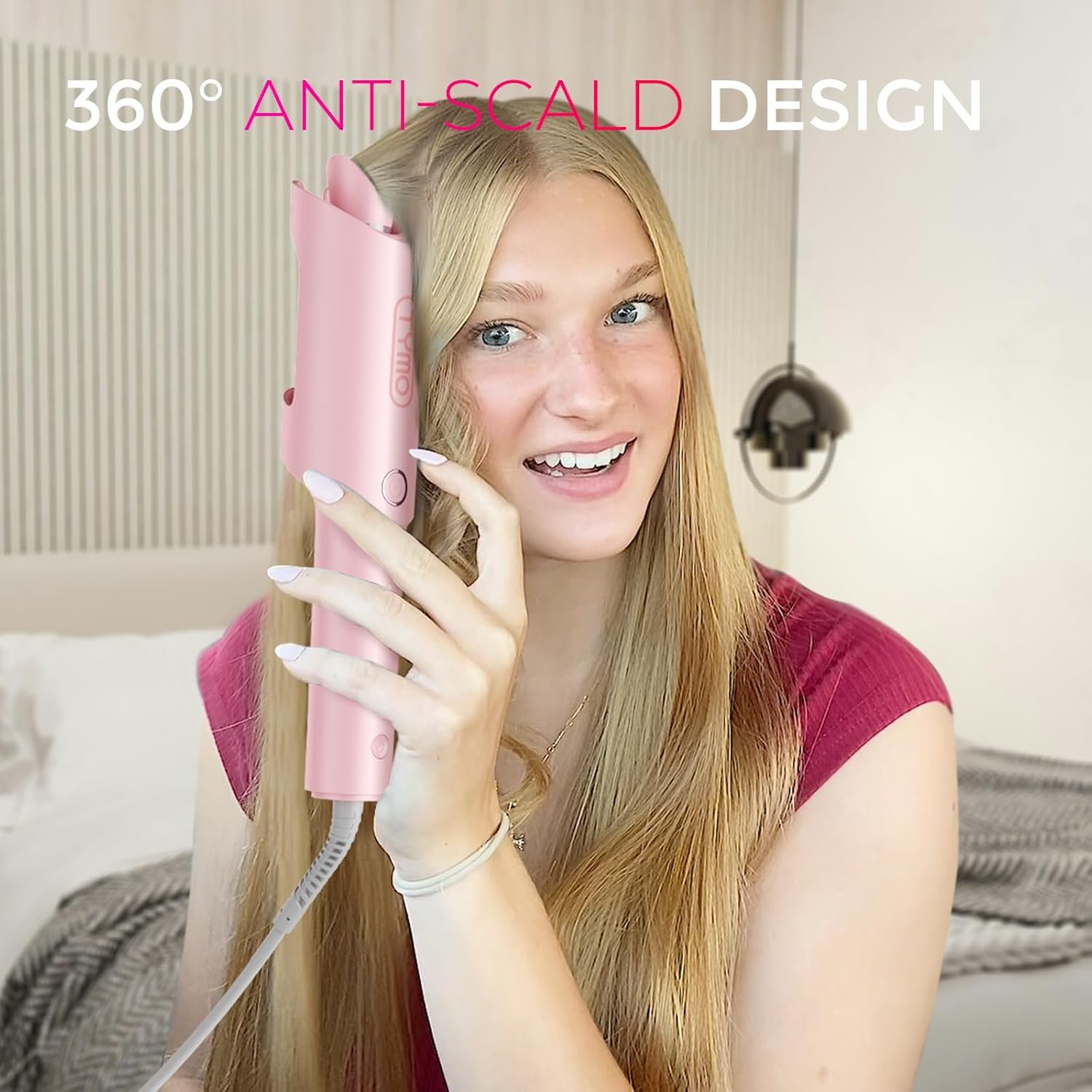 TYMO automatic hair curler: a lightweight styling tool designed for comfortable and easy hair curling